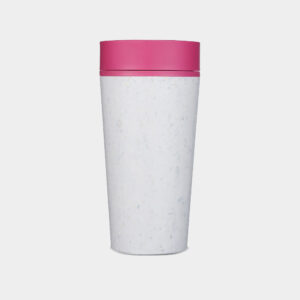 Reusable Coffee Cup<br>12oz / 340ml<br>Chalk and Lotus Pink